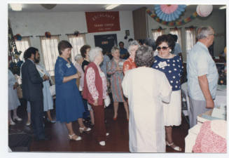 Josie Sanchez at Mayor's Breakfast, July 1987