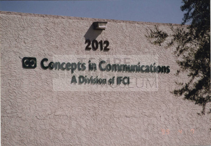 Concepts in Communications, 2012 West 4th Street, Tempe, Arizona
