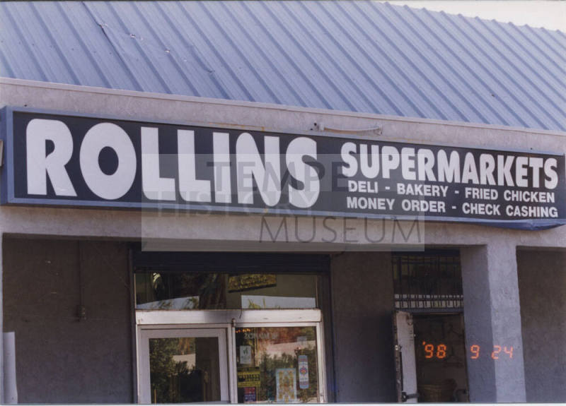 Rollins Supermarket, 1090 West 5th Street, Tempe, Arizona