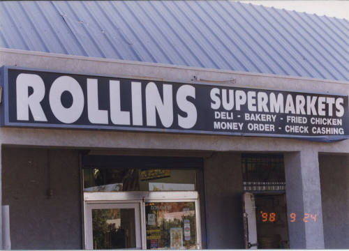 Rollins Supermarket, 1090 West 5th Street, Tempe, Arizona