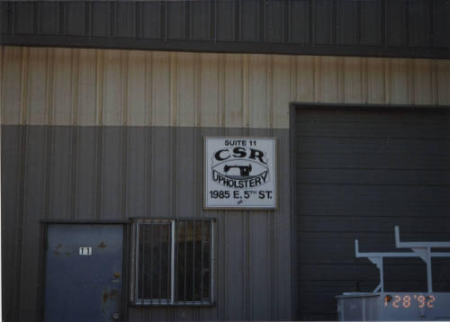 CSR Upholstery, 1985 East 5th Street, Tempe, Arizona