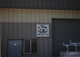 CSR Upholstery, 1985 East 5th Street, Tempe, Arizona