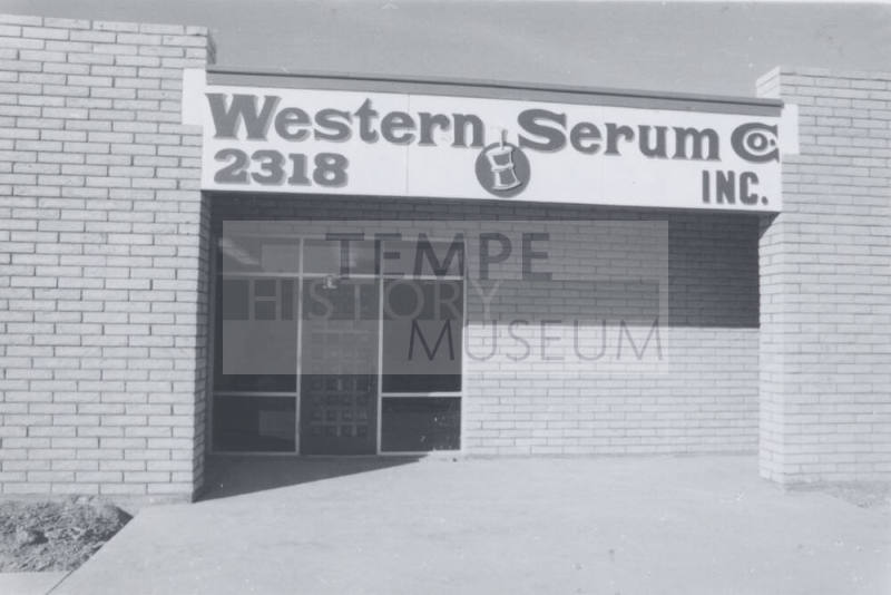 Western Serum Co., Inc - 2318 South Industrial Park Avenue, Tempe, Arizona