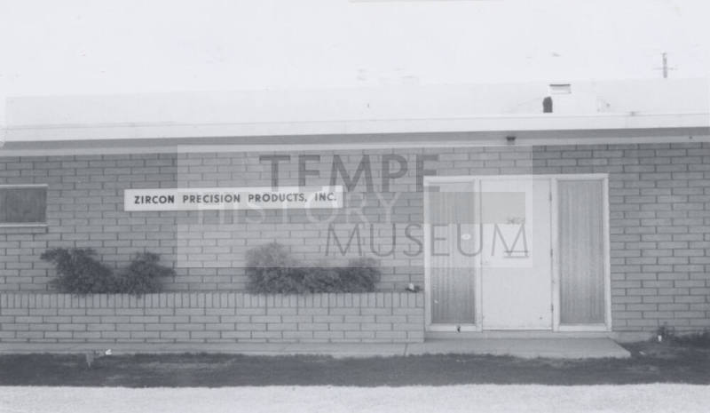 Zircon Precision Products Inc. -2404 South Industrial Park Avenue, Tempe, Arizon