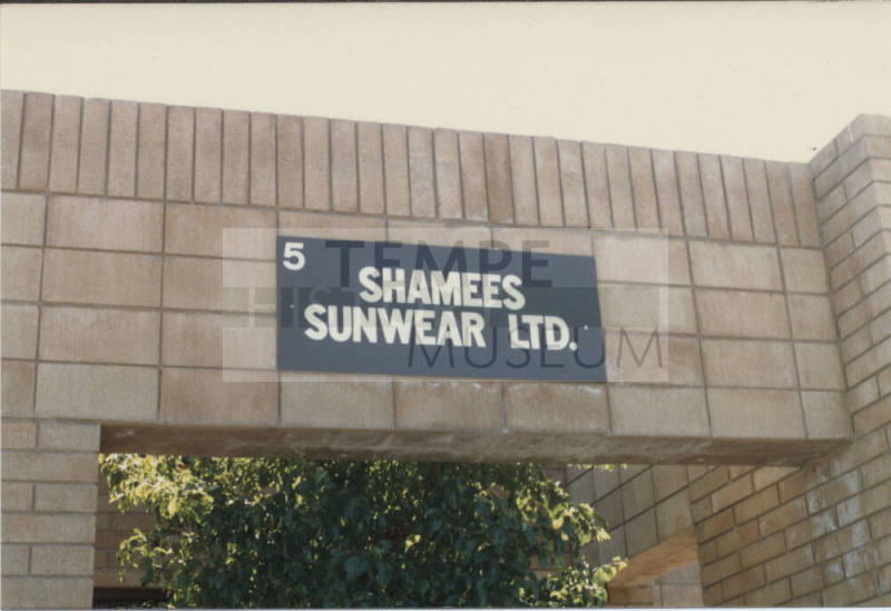 Shamees Sunwear Ltd., 2009 East 5th Street, Tempe, Arizona