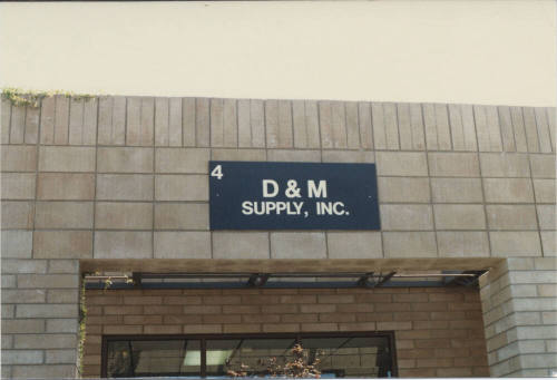 D & M Supply, Inc., 2011 East 5th Street, Tempe, Arizona