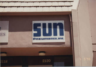 Sun Pneumatics, Inc., 2120 East 5th Street, Tempe, Arizona