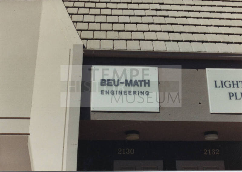 Beu-Math Engineering, 2130 East 5th Street, Tempe, Arizona