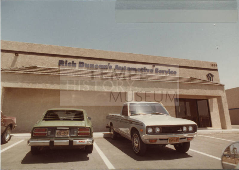 Rich Duncan's Automotive Service, 1836 East 6th Street, Tempe, Arizona