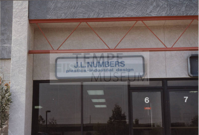 J.L. Numbers, 2120 East 6th Street, Tempe, Arizona