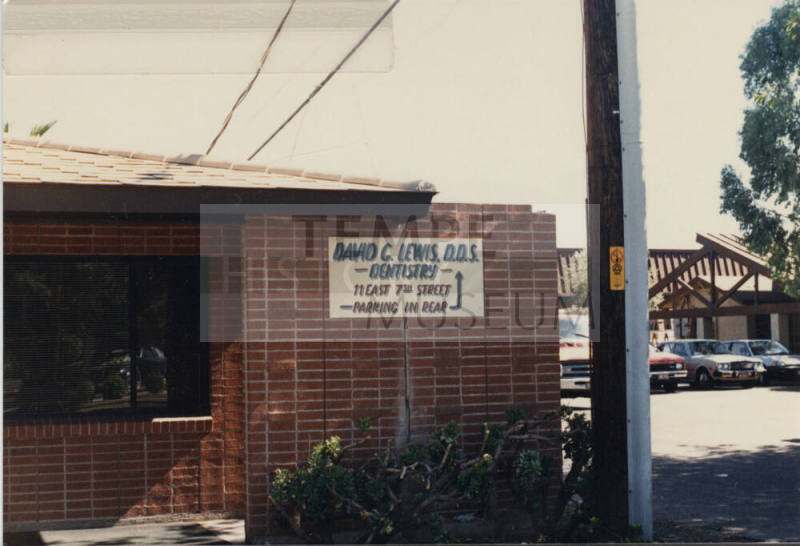 David G. Lewis, D.D.S., 11 East 7th Street, Tempe, Arizona