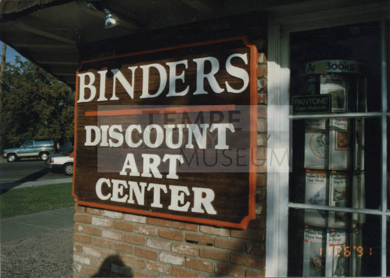 Binders Discount Art Center, 203 East 7th Street, Tempe, Arizona