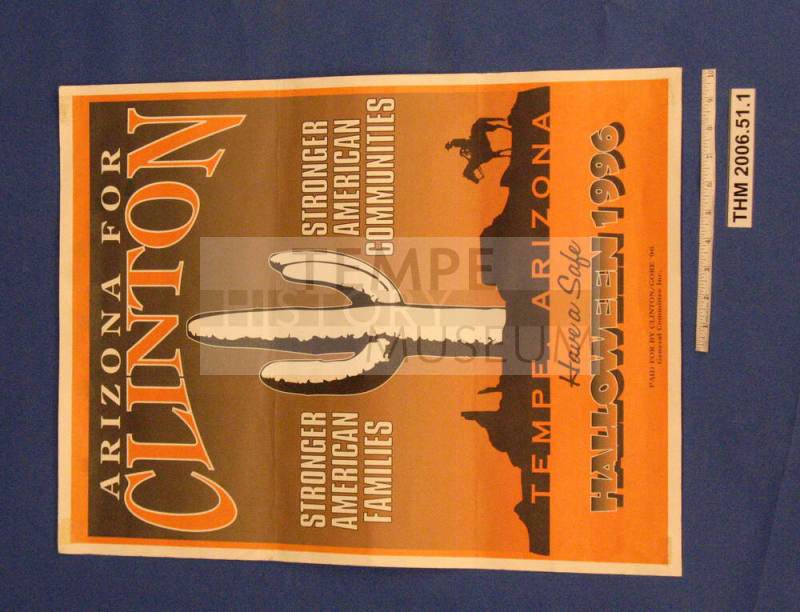 "Arizona for Clinton" Poster