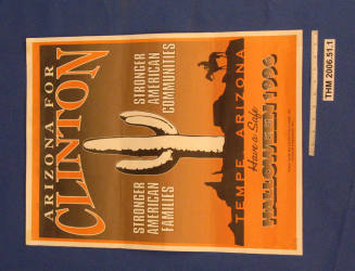 "Arizona for Clinton" Poster