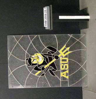 Stained Glass Window, Arizona State University, Sun Devil