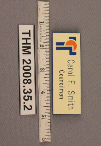 Name Tag Identification Badge, Carol Smith