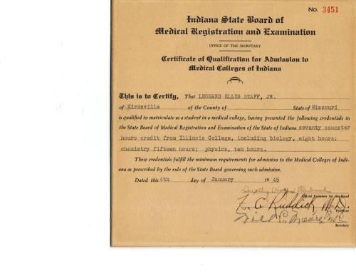 Indiana State Board of Medical Registration and Examination