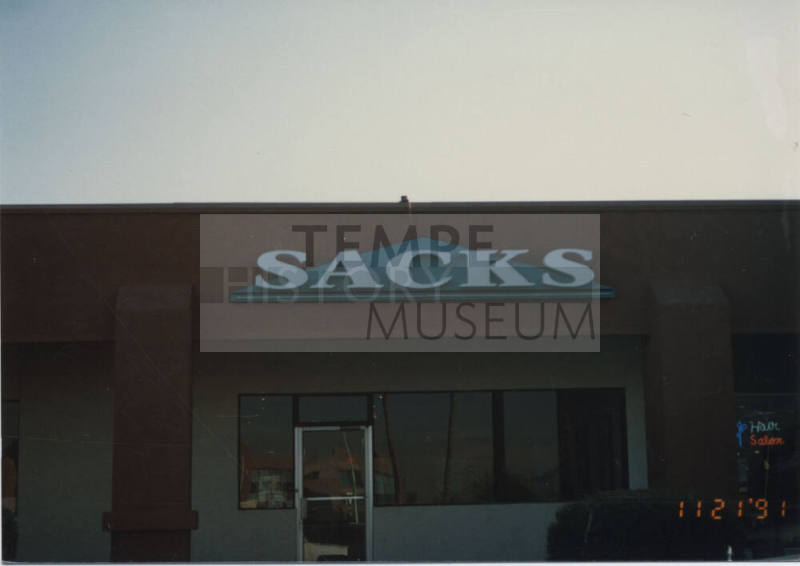 Sacks, 35 East 9th Street, Tempe, Arizona
