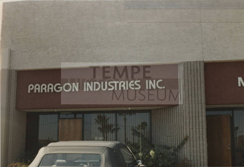 Paragon Industries Inc., 1403 West 10th Place, Tempe, Arizona