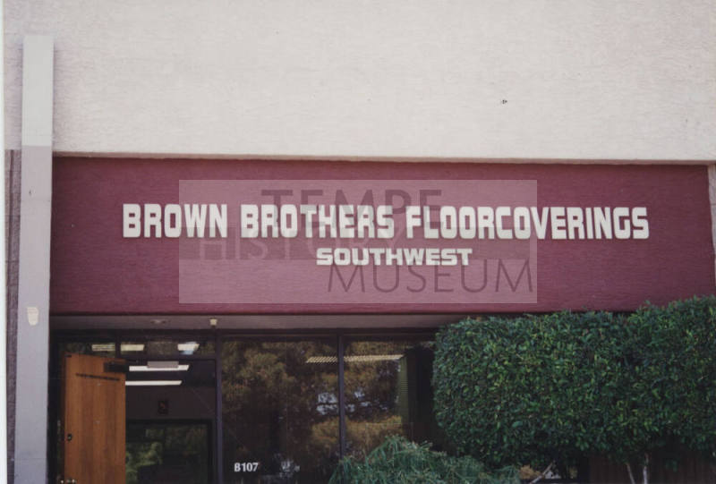Brown Brothers Floorcoverings, 1403 West 10th Place, Tempe, Arizona