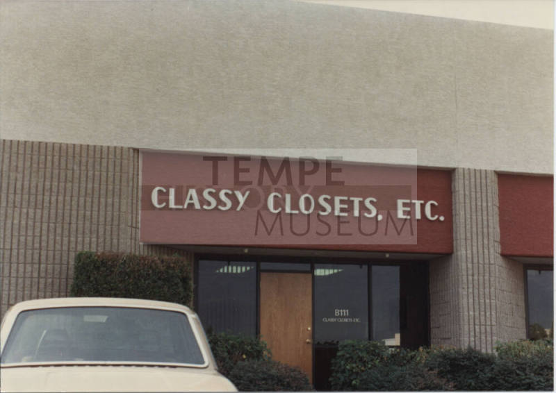 Classy Closets, Etc., 1403 West 10th Place, Tempe, Arizona