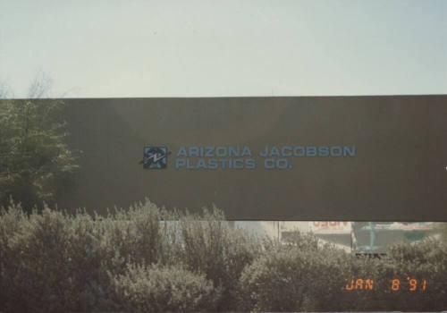 Arizona Jacobson Plastics Co., 1817 East 1st Street, Tempe, Arizona