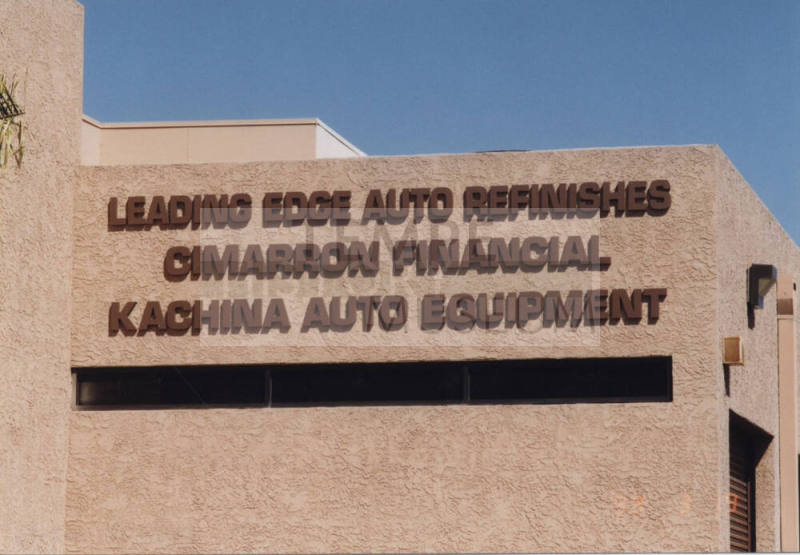Leading Edge Auto Refinishes, 1444 West 10th Place, Tempe, Arizona