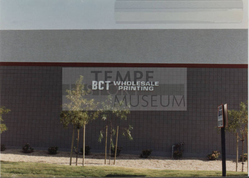 BCT Wholesale Printing, 1501 West 10th Place, Tempe, Arizona
