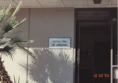 Weigh Tek of Arizona, 1724 West 10th Place, Tempe, Arizona