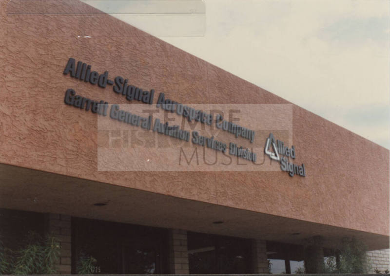 Allied-Signal Aerospace Company, 1725 West 10th Place, Tempe, Arizona
