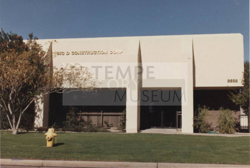 Big D Construction Corp., 2632 West 10th Place, Tempe, Arizona