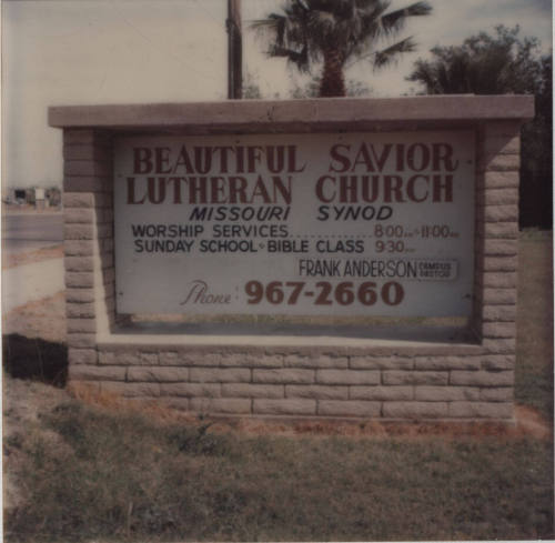 Beautiful Savior Lutheran Church, 1337 West 11th Street, Tempe, Arizona