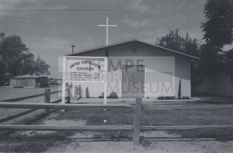 United Pentecostal Church - 1316 South Martin Lane, Tempe, Arizona