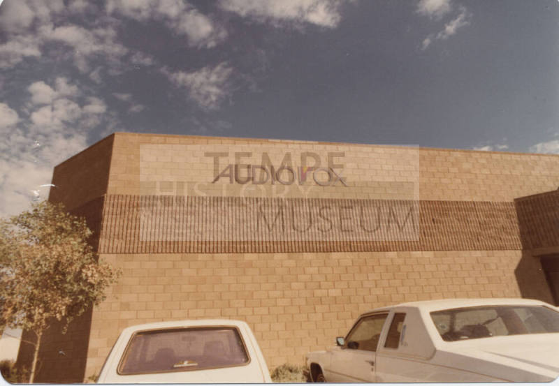 AudioVox, 1638 West 12th Place, Tempe, Arizona