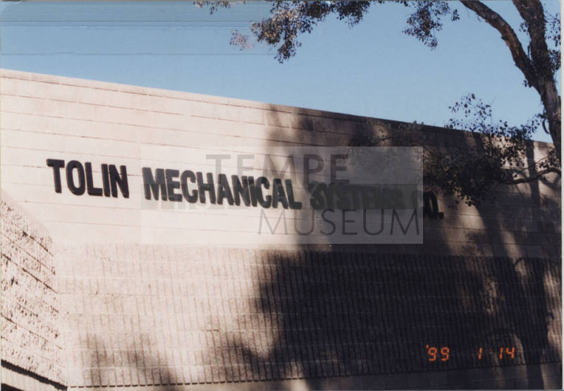 Tolin Mechanical Systems Co., 1626 West 12th Street, Tempe, Arizona