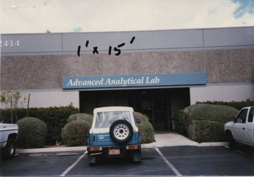 Advanced Analytical Lab, 2414 West 12th Street, Tempe, Arizona