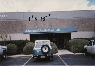 Advanced Analytical Lab, 2414 West 12th Street, Tempe, Arizona