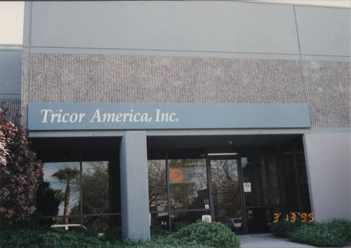 Tricor America, Inc., 2425 West 12th Street, Tempe, Arizona