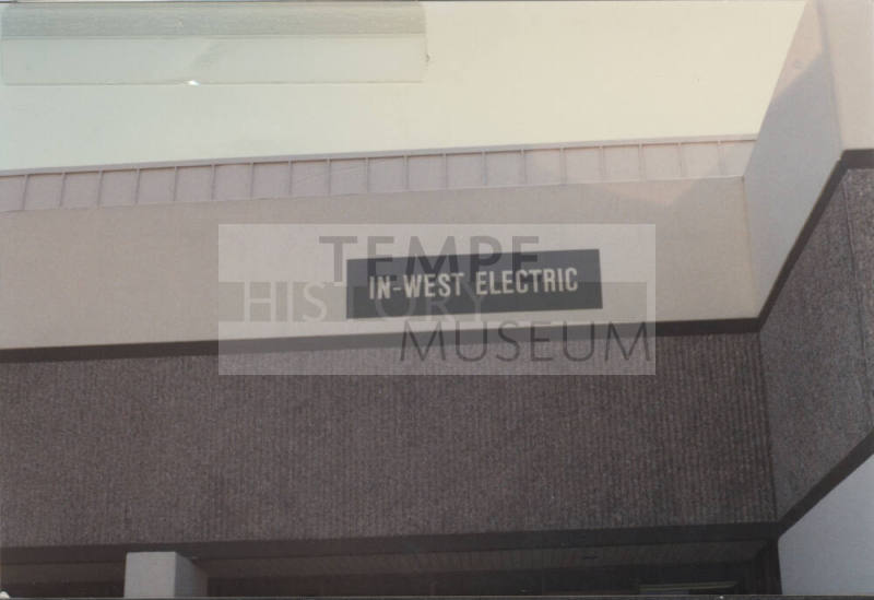 In-West Electric, 2443 West 12th Street, Tempe, Arizona