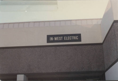 In-West Electric, 2443 West 12th Street, Tempe, Arizona