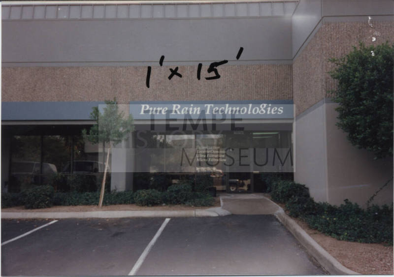 Pure Rain Technologies, 2443 West 12th Street, Tempe, Arizona
