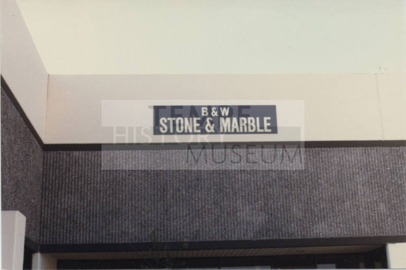 B & W Stone & Marble, 2445 West 12th Street, Tempe, Arizona