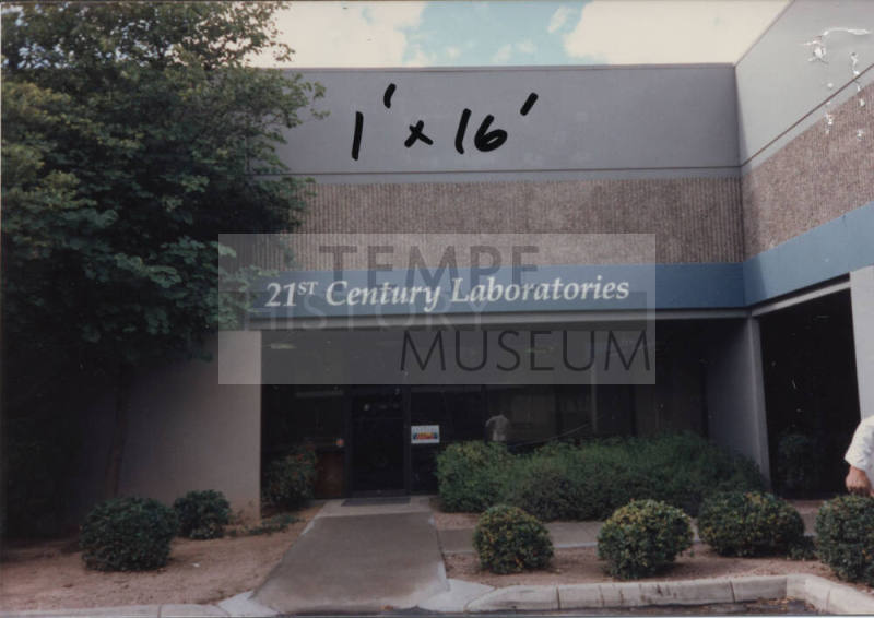 21st Century Laboratories, 2445 West 12th Street, Tempe, Arizona