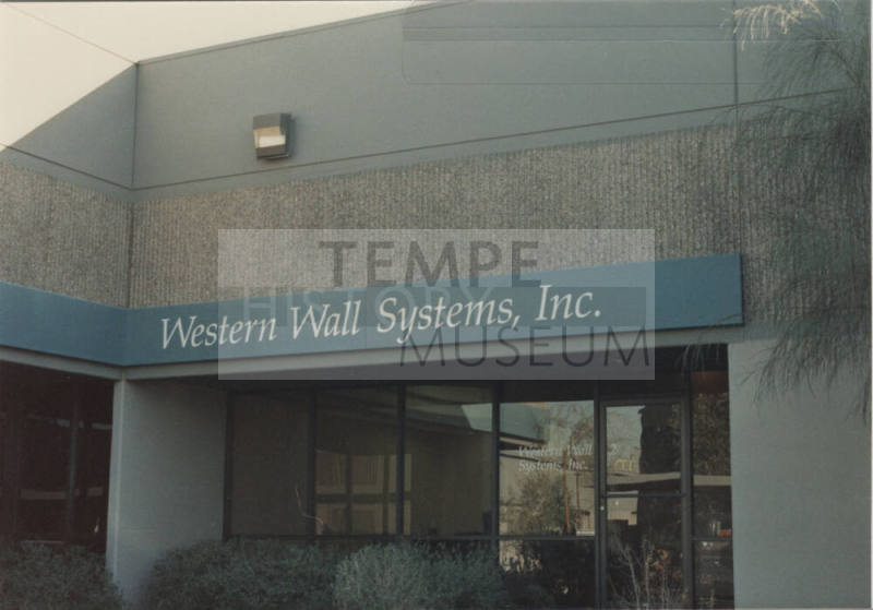 Western Wall Systems, Inc., 2447 West 12th Street, Tempe, Arizona