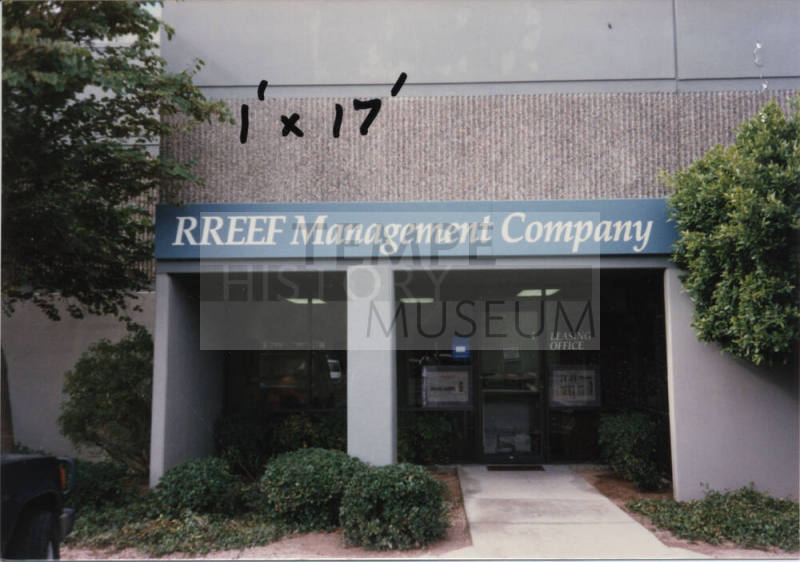 Rreef Management Company, 2450 West 12th Street, Tempe, Arizona