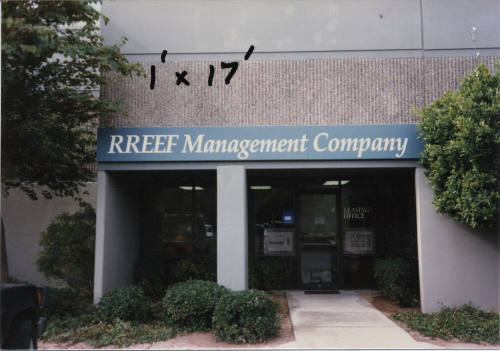 Rreef Management Company, 2450 West 12th Street, Tempe, Arizona