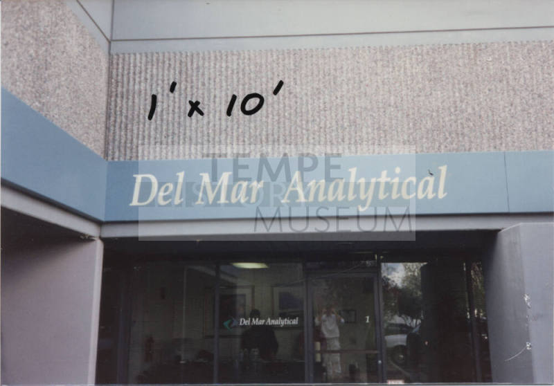 Del Mar Analytical, 2465 West 12th Street, Tempe, Arizona