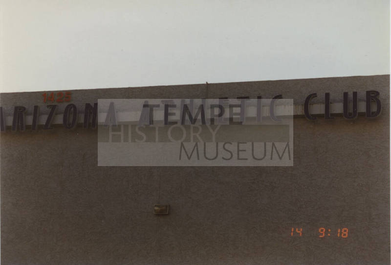 Arizona Athletic Club, 1425 West 14th Street, Tempe, Arizona