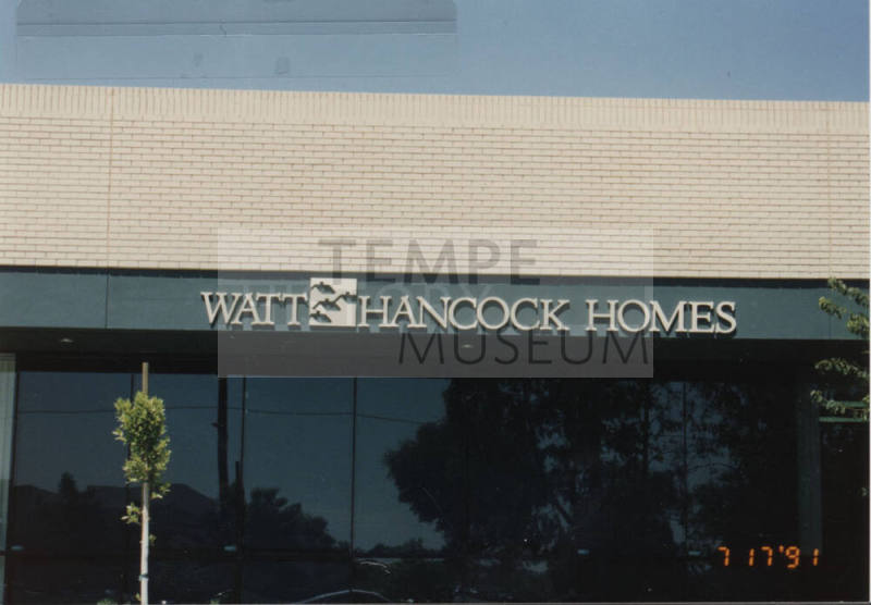 Watt Hancock Homes, 2005 West 14th Street, Tempe, Arizona