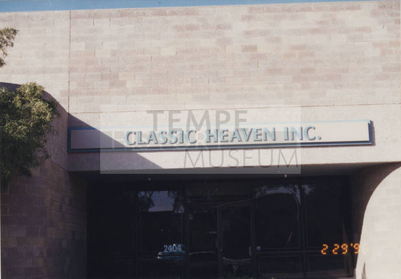 Classic Heaven Incorporated, 2404 West 14th Street, Tempe, Arizona